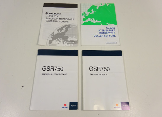 Instructieboekje Suzuki GSR 750 2011-2016