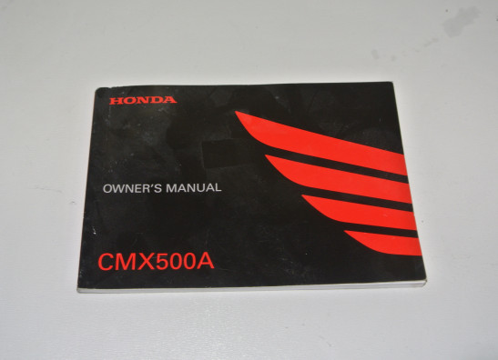 Fahrerhandbuch Honda CMX 500 Rebel