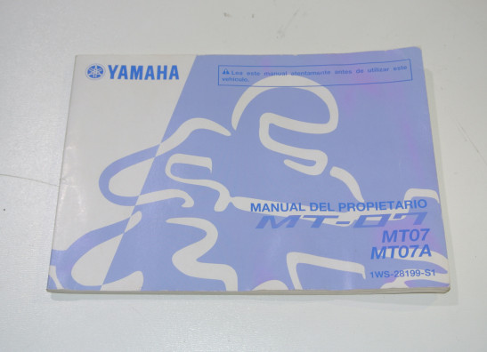 Fahrerhandbuch Yamaha MT 07