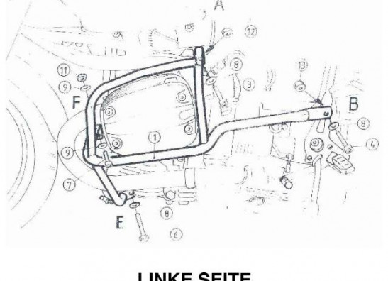 Engine Guard BMW R 1150 R