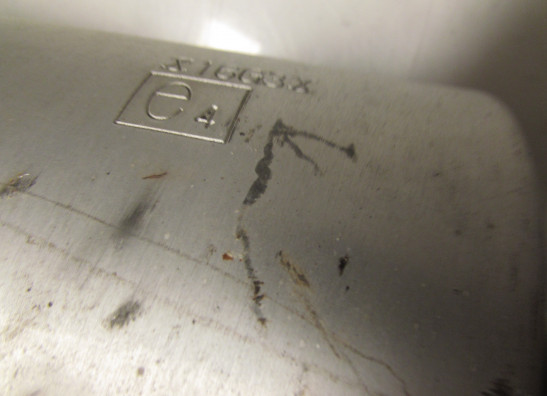 Uitlaat Suzuki SV 1000