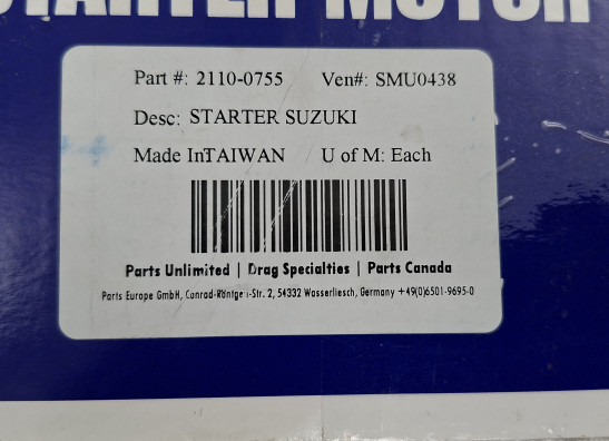 Starting motor Suzuki LS 650