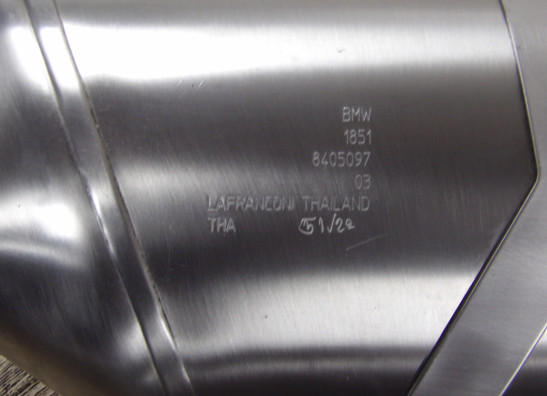 Muffler BMW F 750 GS