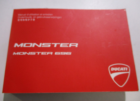 Instructieboekje Ducati monster 696