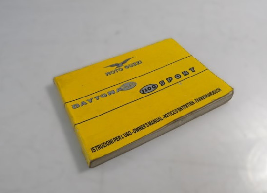 Instructieboekje Moto Guzzi 1000 Daytona