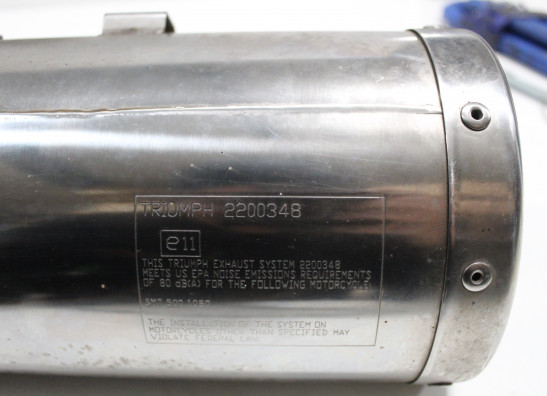 Auspuff Triumph Speed Triple 1050