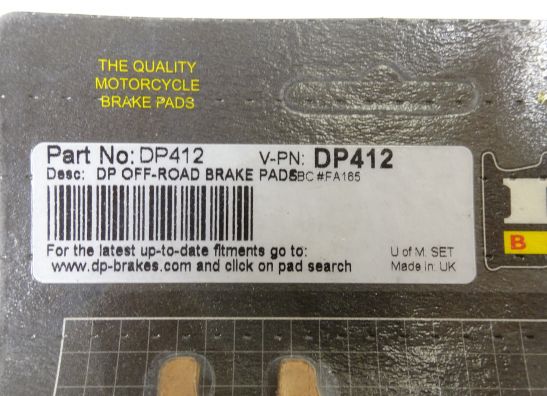 Remblokken voor Triumph Overige Triumph