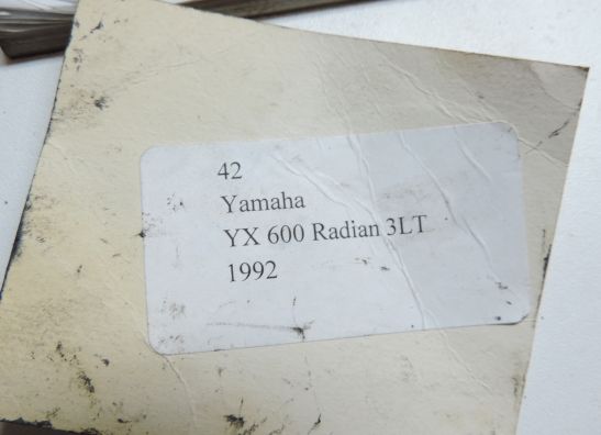 Snelheidsopnemer Yamaha YX 600 Radian