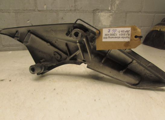 Duo voetsteun rechts Honda Silverwing