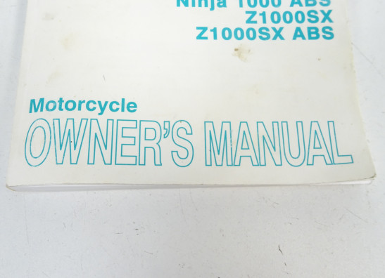 Manuel Kawasaki Z 1000 Sx