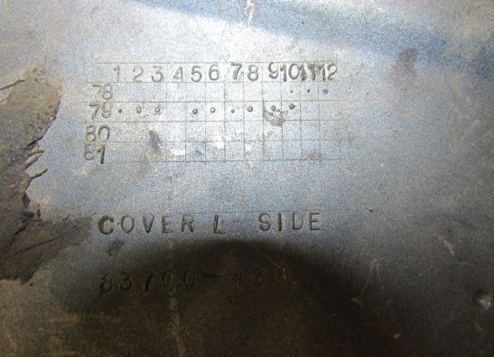 Linker zijkuip klein Honda CB 750 