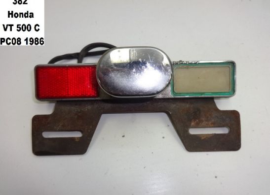 License plate holder Honda VT 500