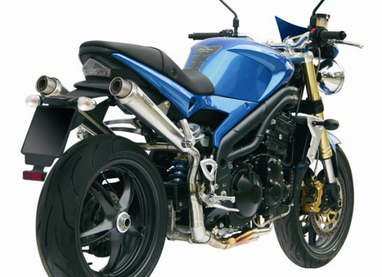 Uitlaat Triumph Speed Triple 1050
