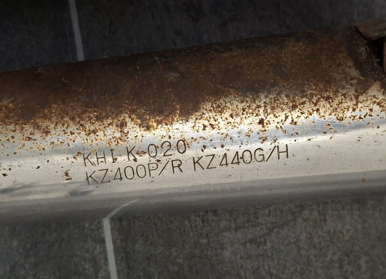 Uitlaat Kawasaki KZ 440