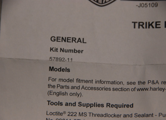 Achterspatbord Harley Davidson Touring FL