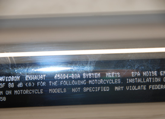 Uitlaat Harley Davidson Softtail