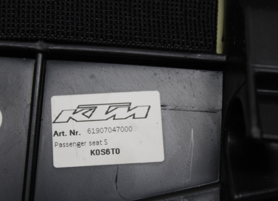 Soziussitz KTM 1290  Super Adventure