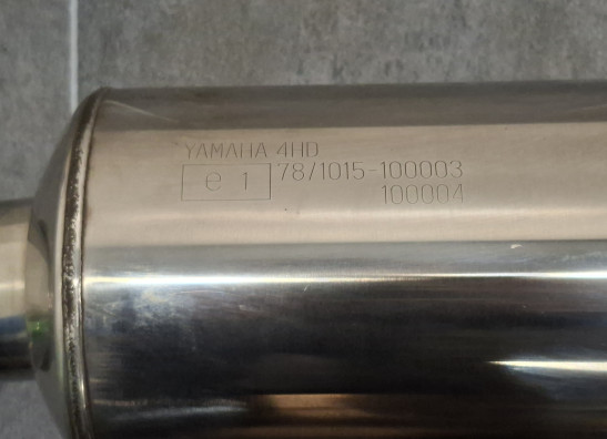 Uitlaat Yamaha YZF 750