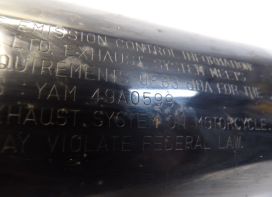 Muffler Yamaha FJ 600