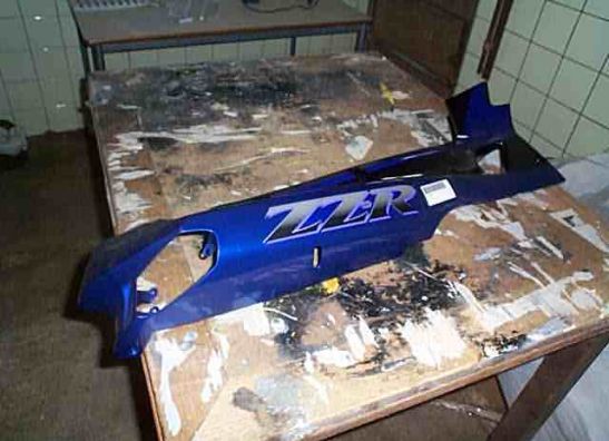 Cowl rear right Kawasaki ZZR 600