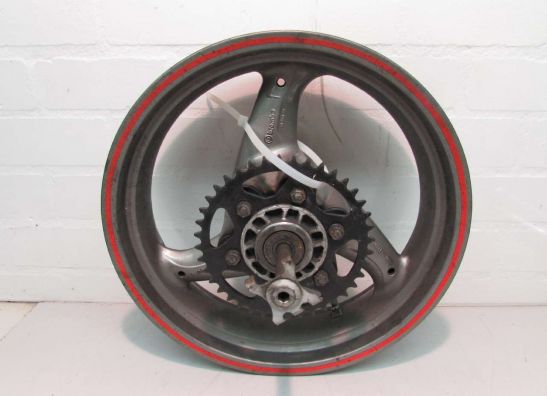 Rear wheel complete Ducati 750 SS Supersport