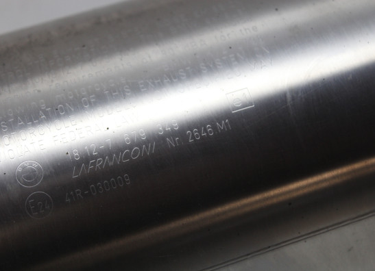 Uitlaat BMW F 800 GS