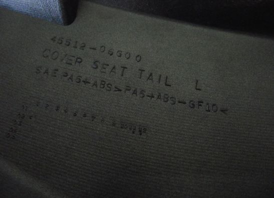 Cowl left rear Suzuki DL 1000 V STROM