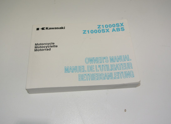 Instructieboekje Kawasaki Z 1000 Sx