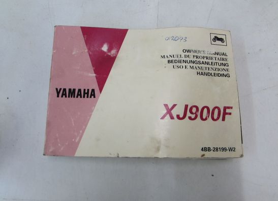 Instructieboekje Yamaha XJ 900 S Diversion