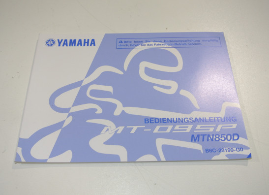 Fahrerhandbuch Yamaha MT 09