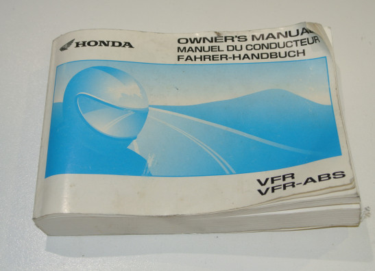 Instructieboekje Honda VFR 800 I