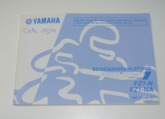 Manuel Yamaha FZ1