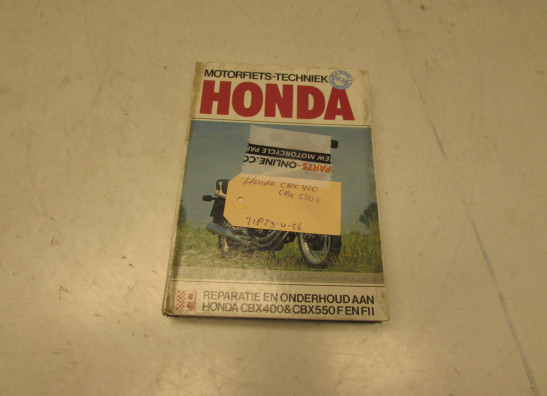 Bedienungsanleitung Honda CBX 550 F2