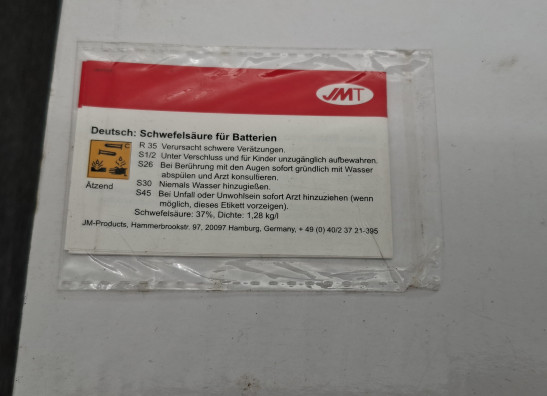 Batterie Yamaha XV 750 Virago