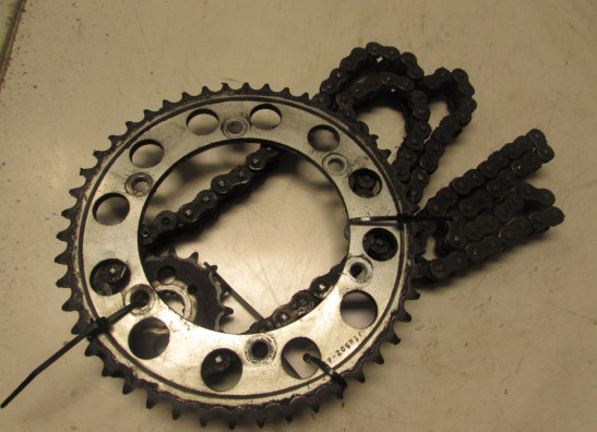 Ketting en tandwielset Kawasaki GPX 750