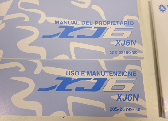 Fahrerhandbuch Yamaha XJ 6 N
