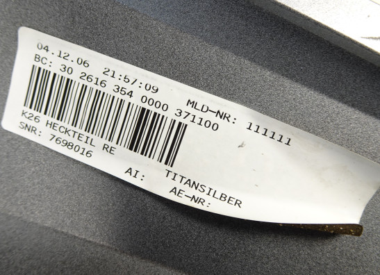 Heck rechts BMW R 1200 RT