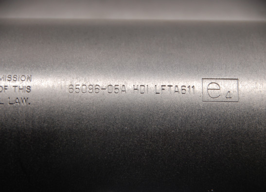 Uitlaat Harley Davidson VROD VRSC