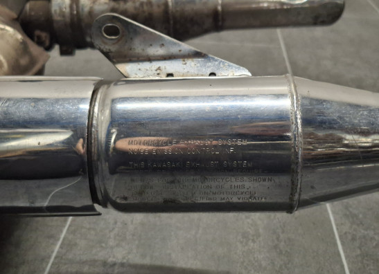 Uitlaat Kawasaki VN 700  750