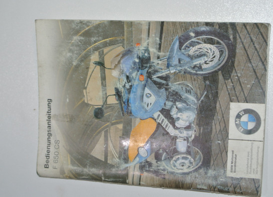 Fahrerhandbuch BMW F 650 CS Scarver