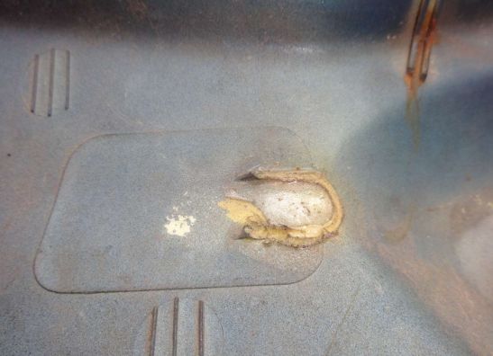 Rechter zijkuip klein Honda CB 650