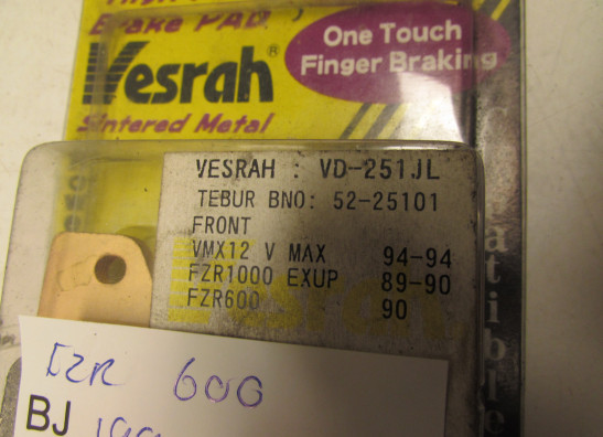 Bremsbeläge Yamaha FZR 600
