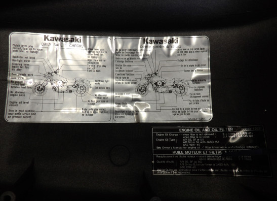 Linker zijkuip klein Kawasaki Vulcan 1600