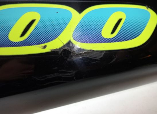 Linker achterkant Suzuki GSX F 600