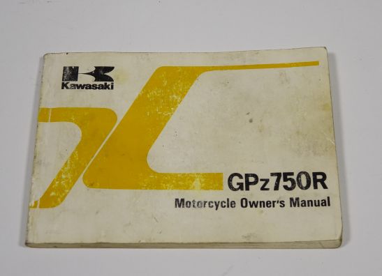 Instructieboekje Kawasaki GPX 750