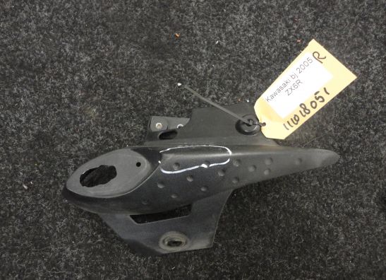 Rechter achterkant Kawasaki ZX 6 R