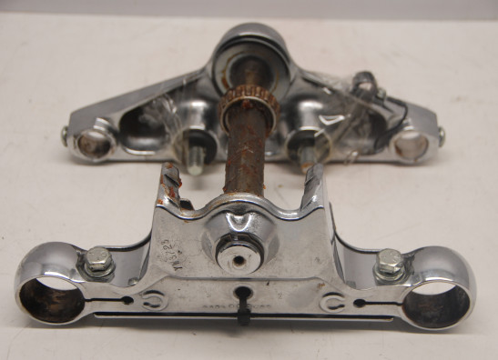 T stuk + kroonplaat Harley Davidson Dyna