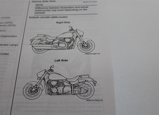 Werkplaatshandboek Suzuki VZ 1500 Intruder