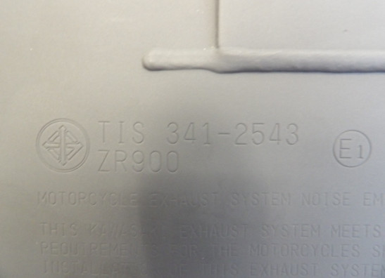 Uitlaat Kawasaki Z 900