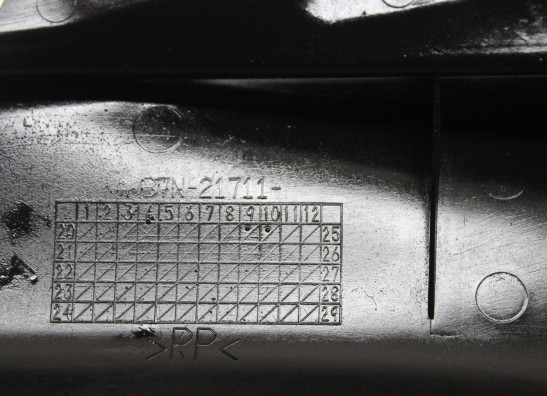 Linker achterkant Yamaha MT 09